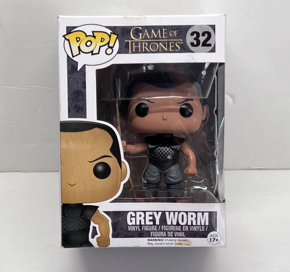 Funko Pop! Game of Thrones Grey Worm #32 Some Marks On Box 2015